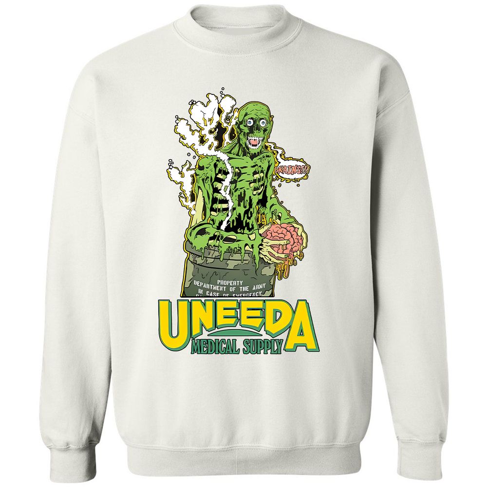 Classic Unisex Sweatshirt - LYCXMGH8 - White - 12