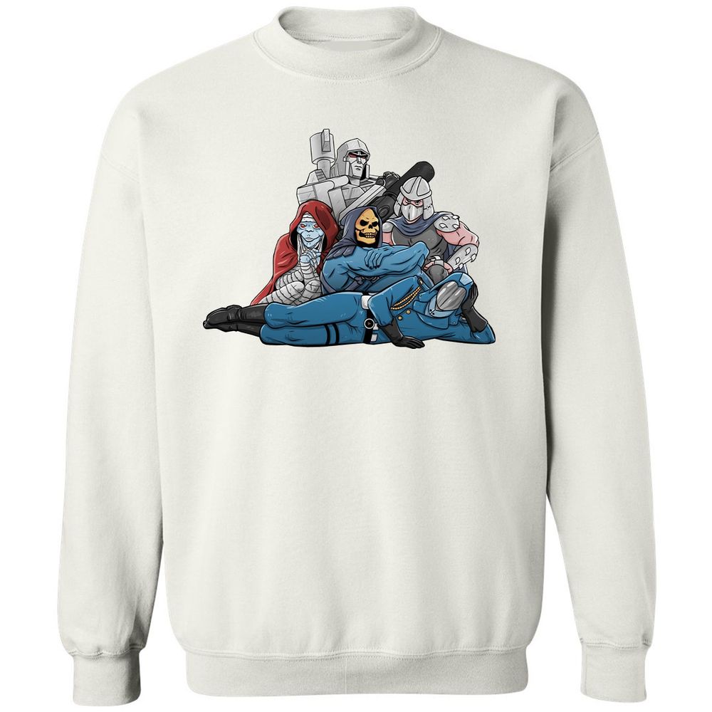 Classic Unisex Sweatshirt - BJAJ34U7 - White - 12