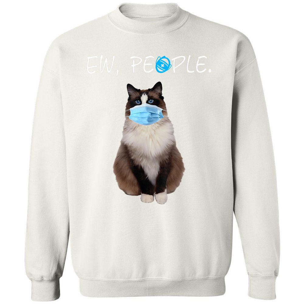 Classic Unisex Sweatshirt - LR7QXZGT - White - 12