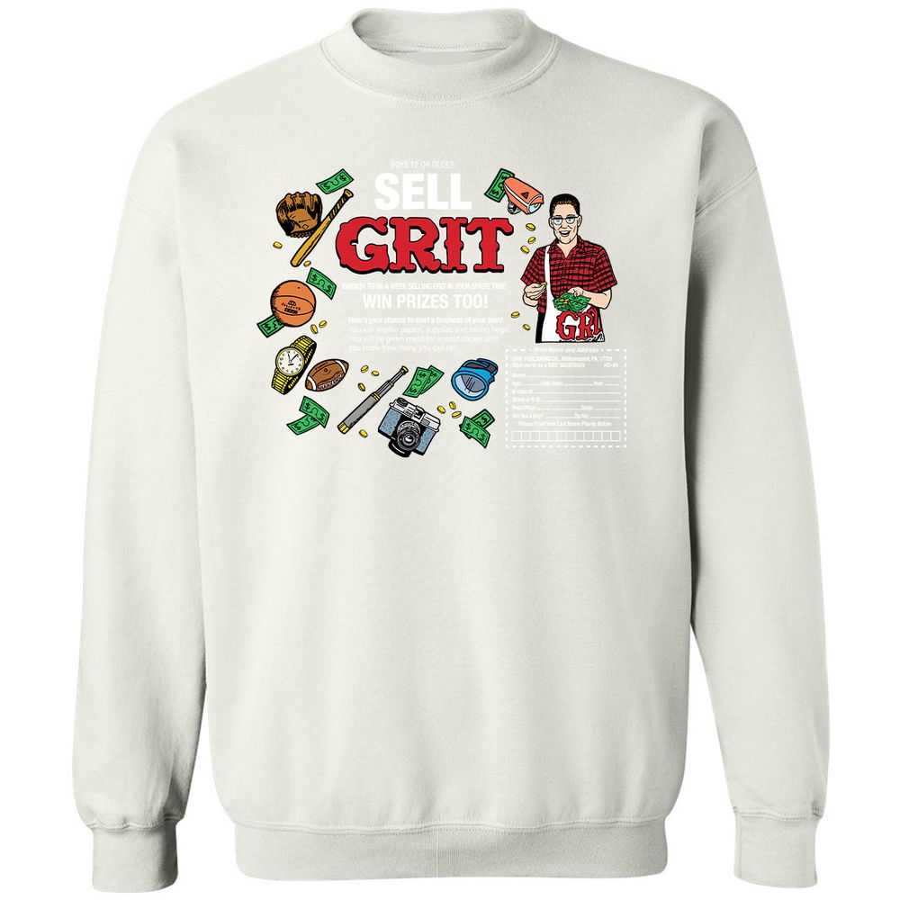 Classic Unisex Sweatshirt - 18ZCA36X - White - 12