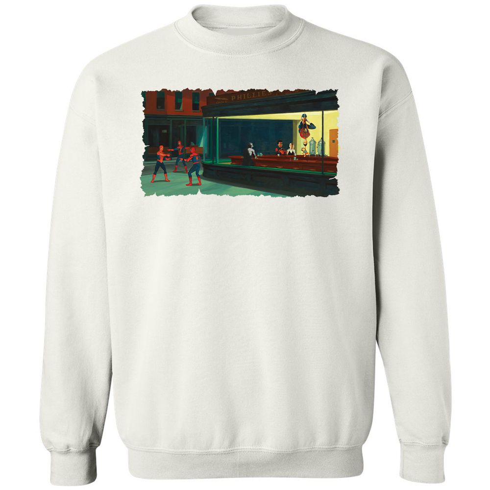 Classic Unisex Sweatshirt - R48B8UR4 - White - 12