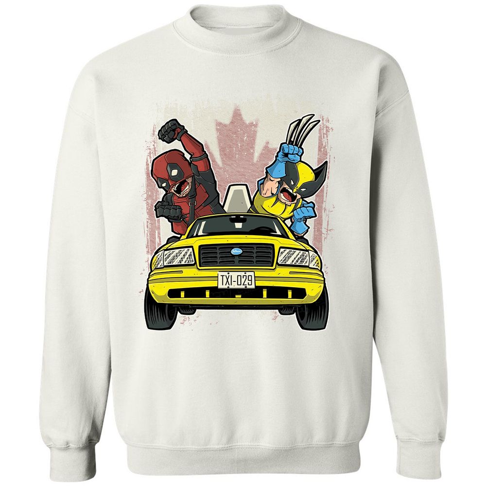 Classic Unisex Sweatshirt - QWCKBJBJ - White - 12