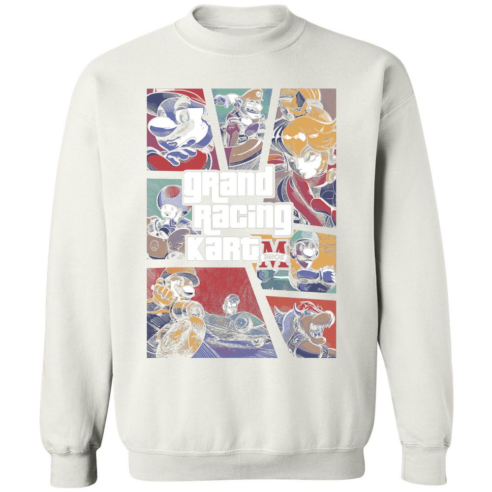 Classic Unisex Sweatshirt - 5QXCDWDQ - White - 12