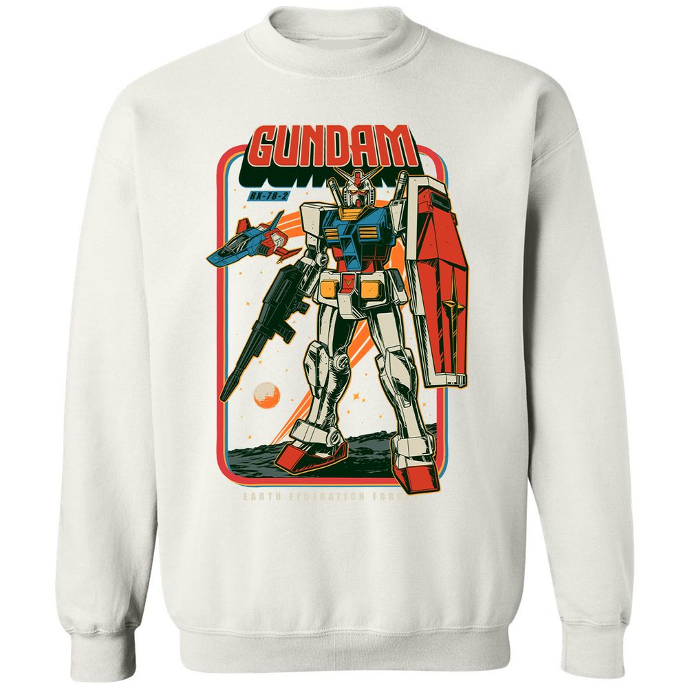 Classic Unisex Sweatshirt - 72HEGFKZ - White - 12