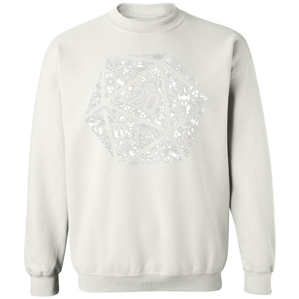 Classic Unisex Sweatshirt - 9YFTJL3B - White - 12