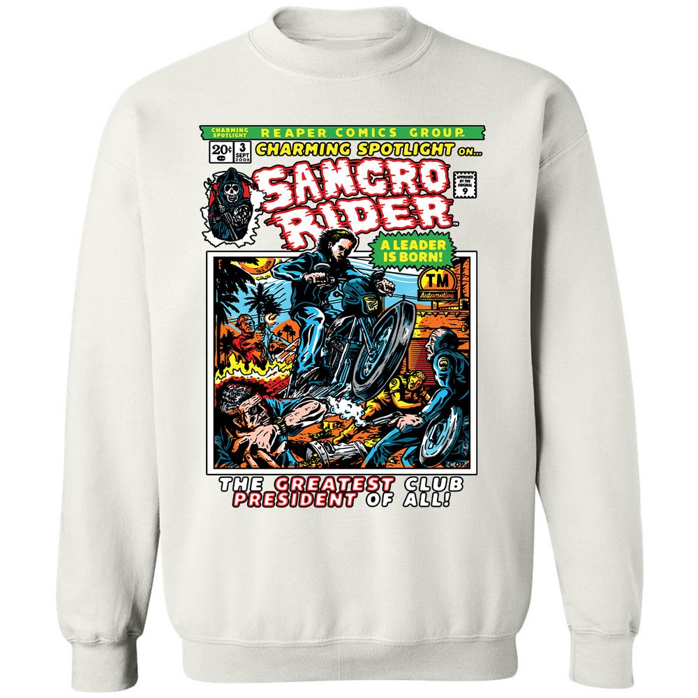 Classic Unisex Sweatshirt - 19GETZWN - White - 12
