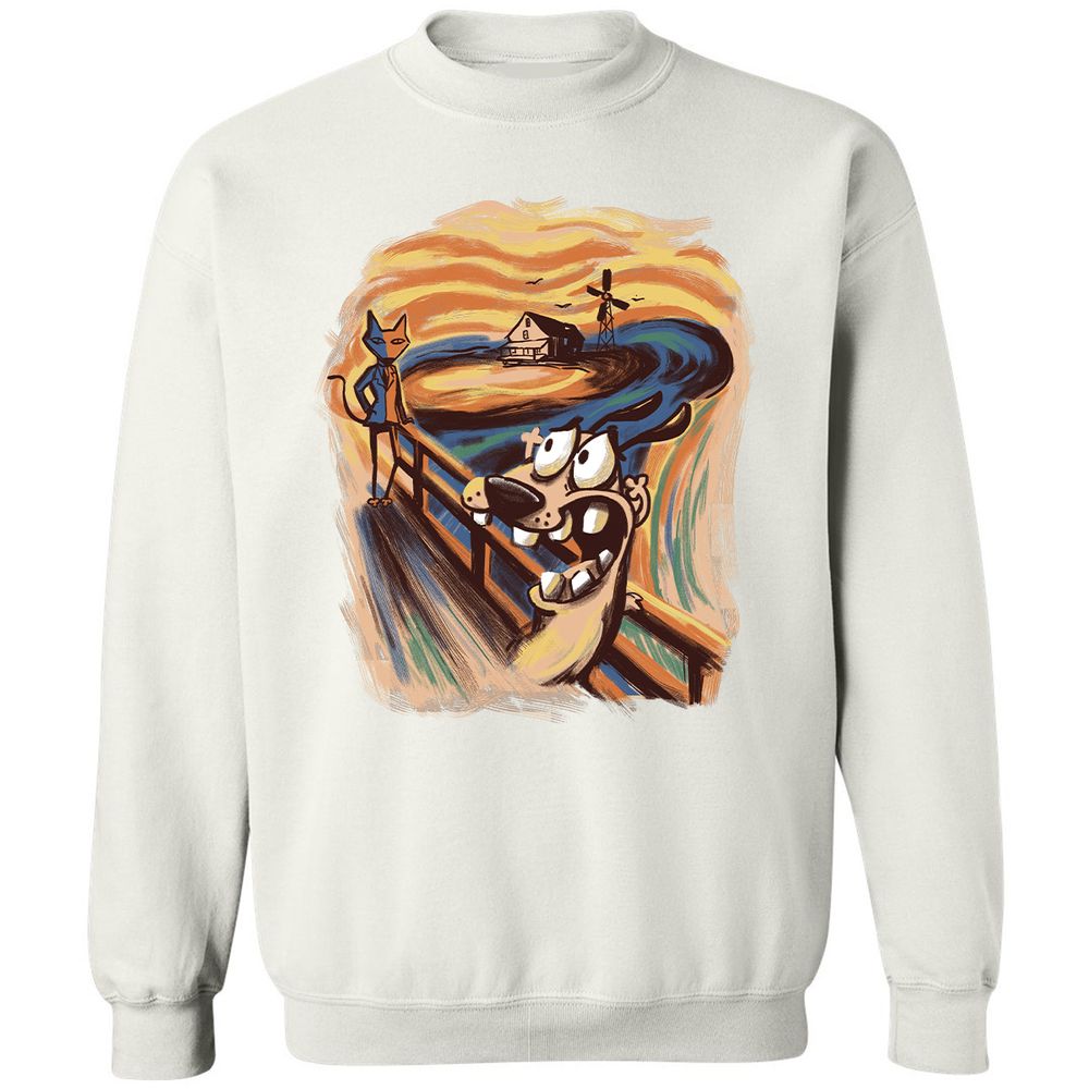 Classic Unisex Sweatshirt - AGDJWHSE - White - 12