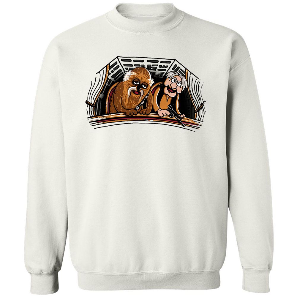Classic Unisex Sweatshirt - HV9BDZWC - White - 12