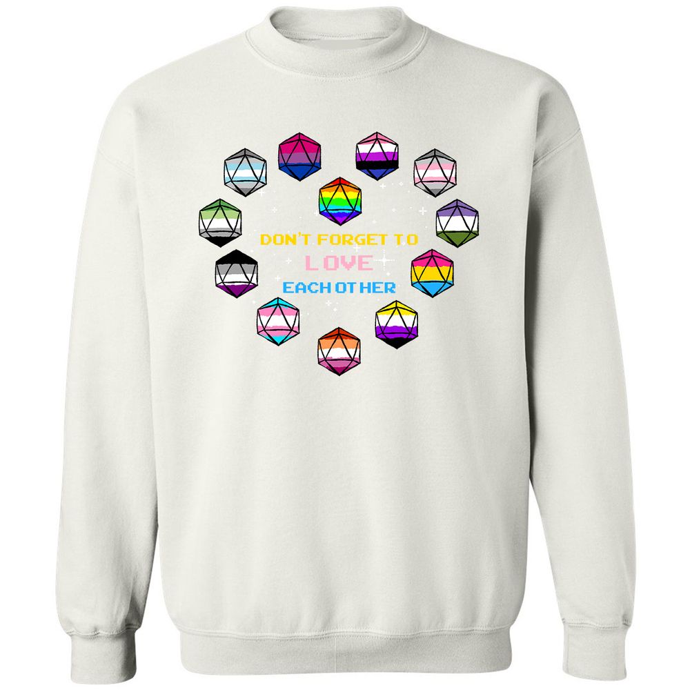Classic Unisex Sweatshirt - GDQAFCNV - White - 12
