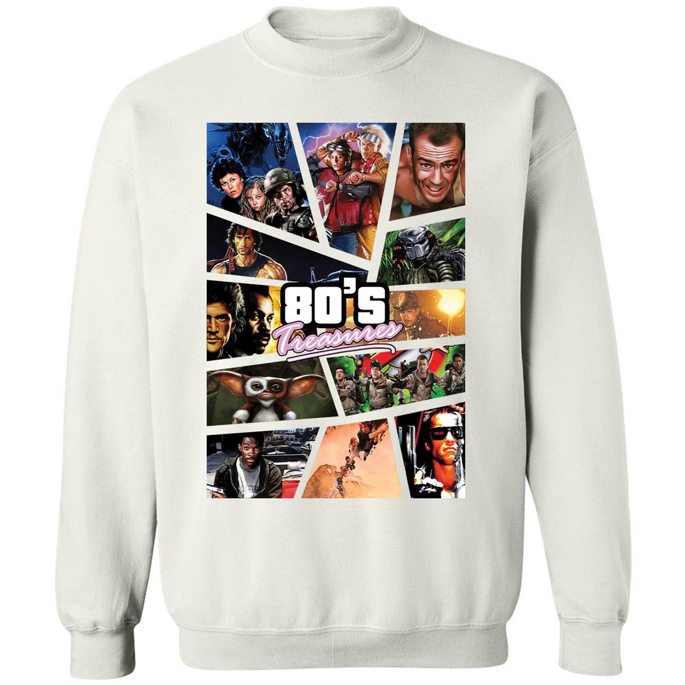 Classic Unisex Sweatshirt - VNKGABDB - White - 12