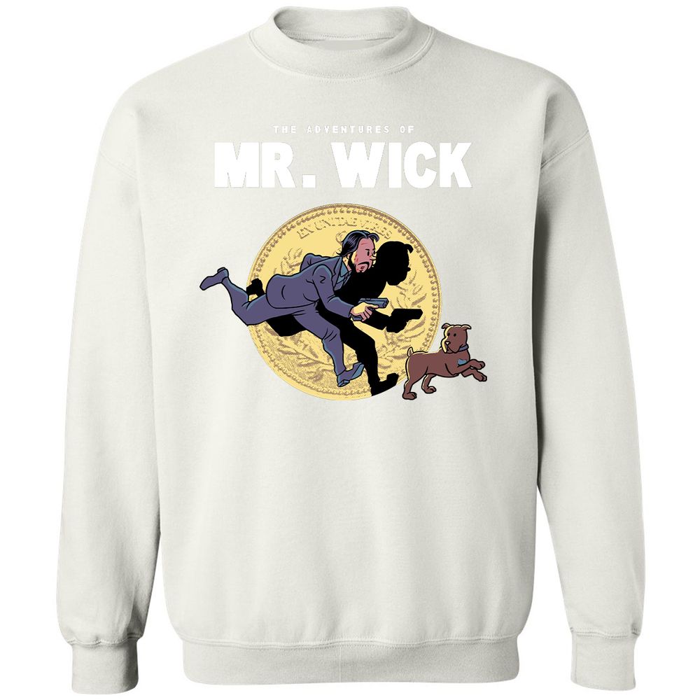 Classic Unisex Sweatshirt - 3DLXX5DU - White - 12