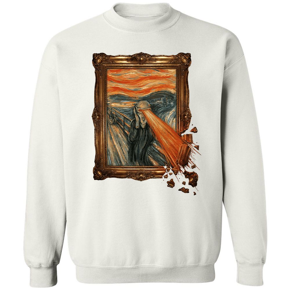 Classic Unisex Sweatshirt - DMUKSSRW - White - 12