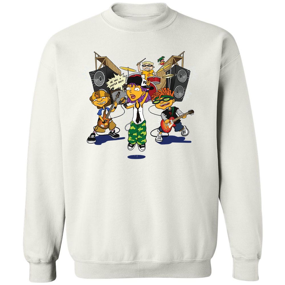 Classic Unisex Sweatshirt - DKS3ZM4Z - White - 12