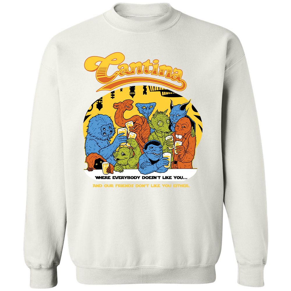 Classic Unisex Sweatshirt - DZUFN7QM - White - 12