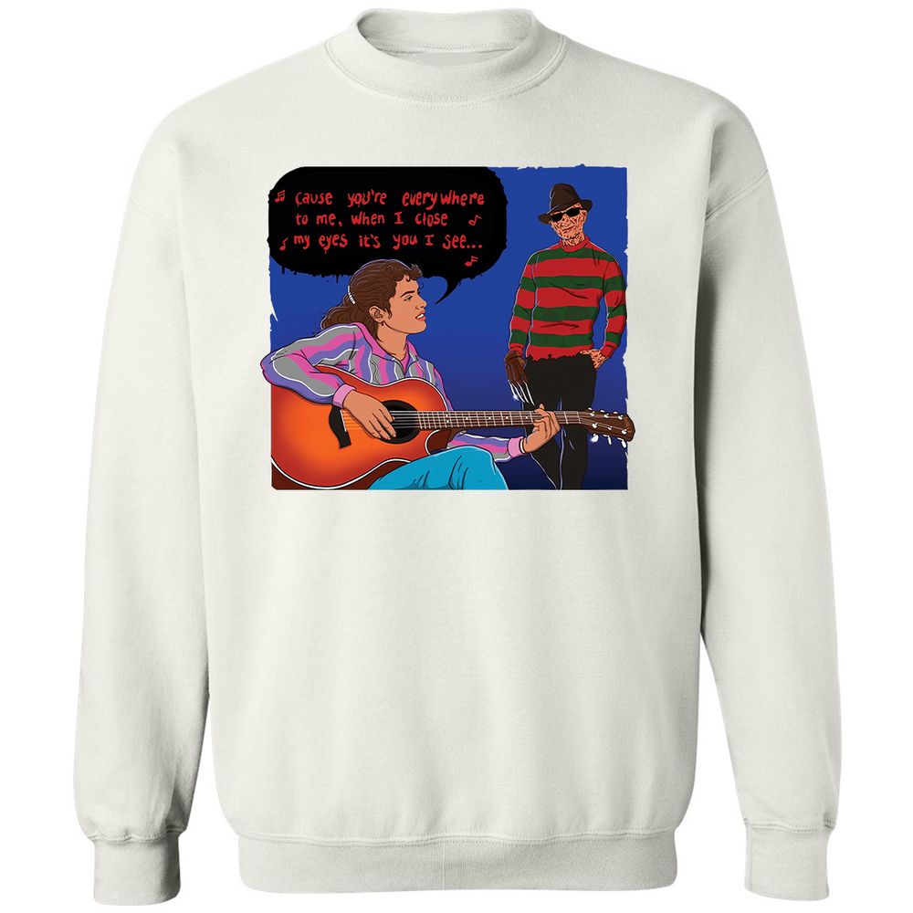 Classic Unisex Sweatshirt - AKXFQZNY - White - 12