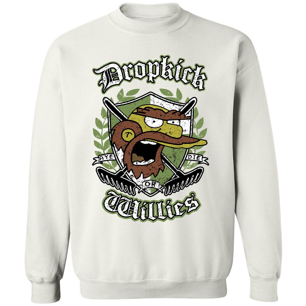 Classic Unisex Sweatshirt - E81WXL9U - White - 12