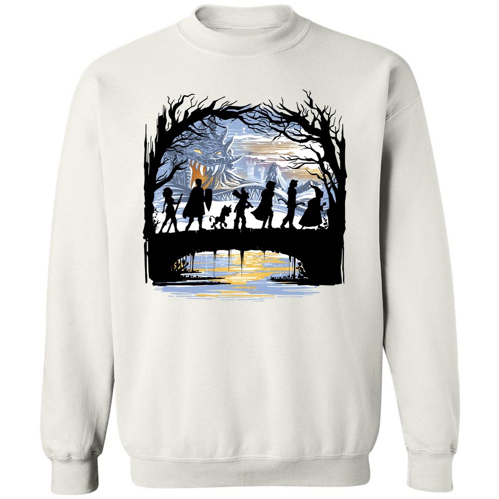 Classic Unisex Sweatshirt - HZFFLC5C - White - 12