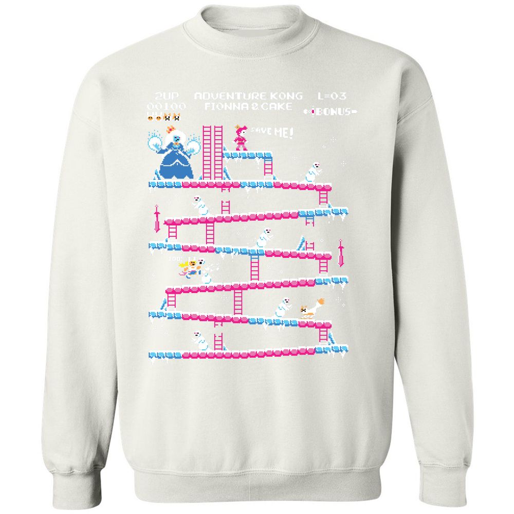 Classic Unisex Sweatshirt - D3G7648B - White - 12