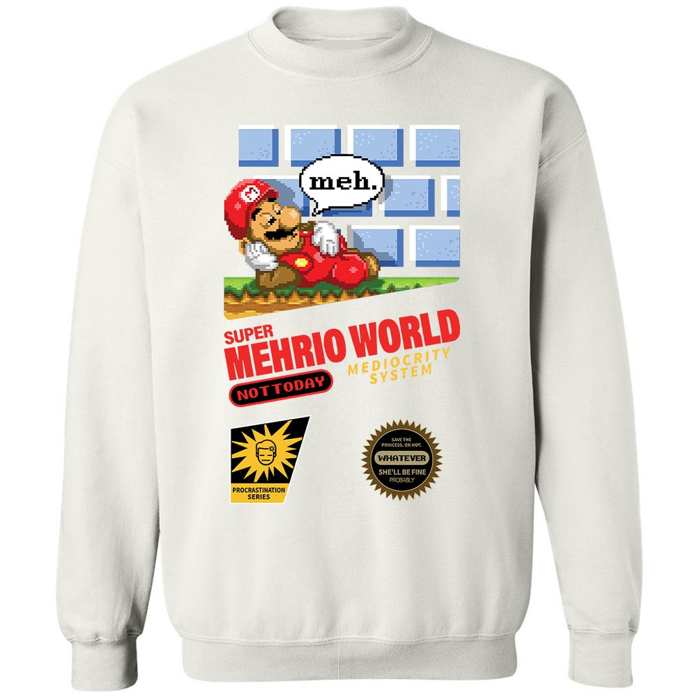 Classic Unisex Sweatshirt - 776W3FVS - White - 12