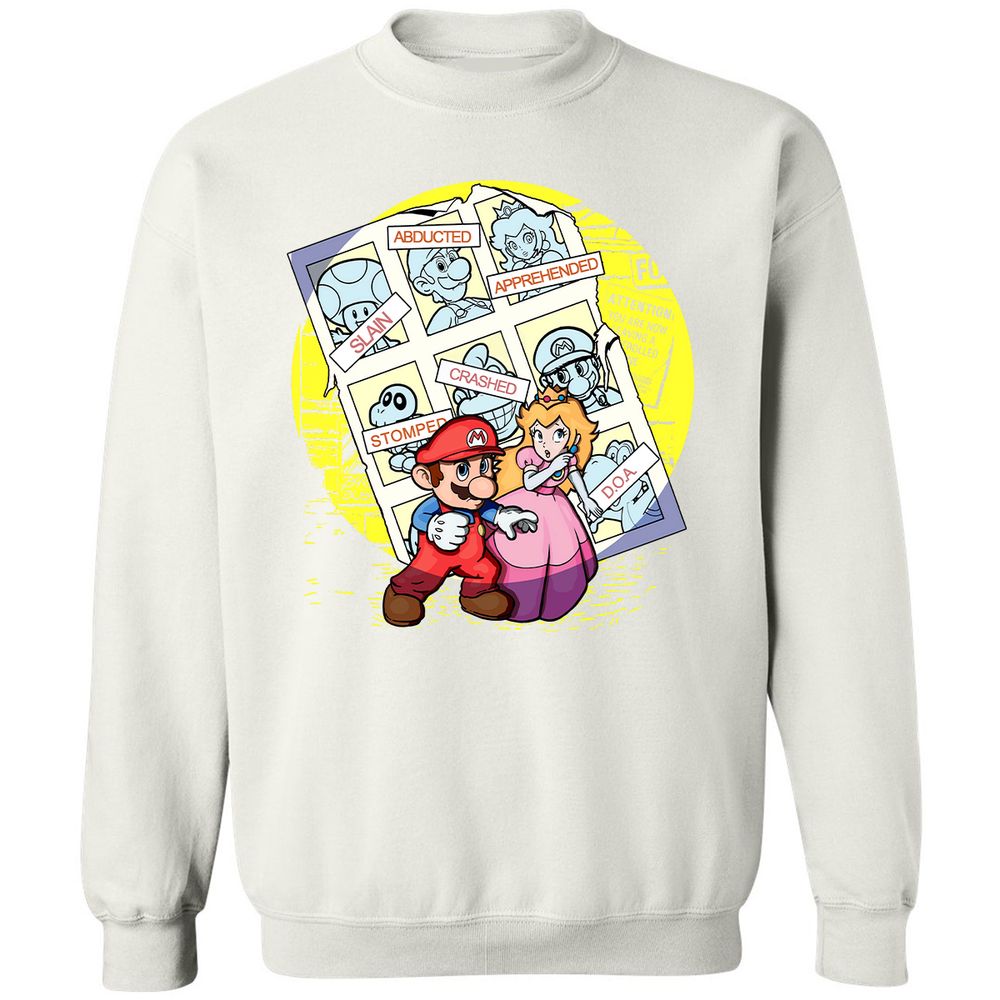 Classic Unisex Sweatshirt - XKZG7FC1 - White - 12