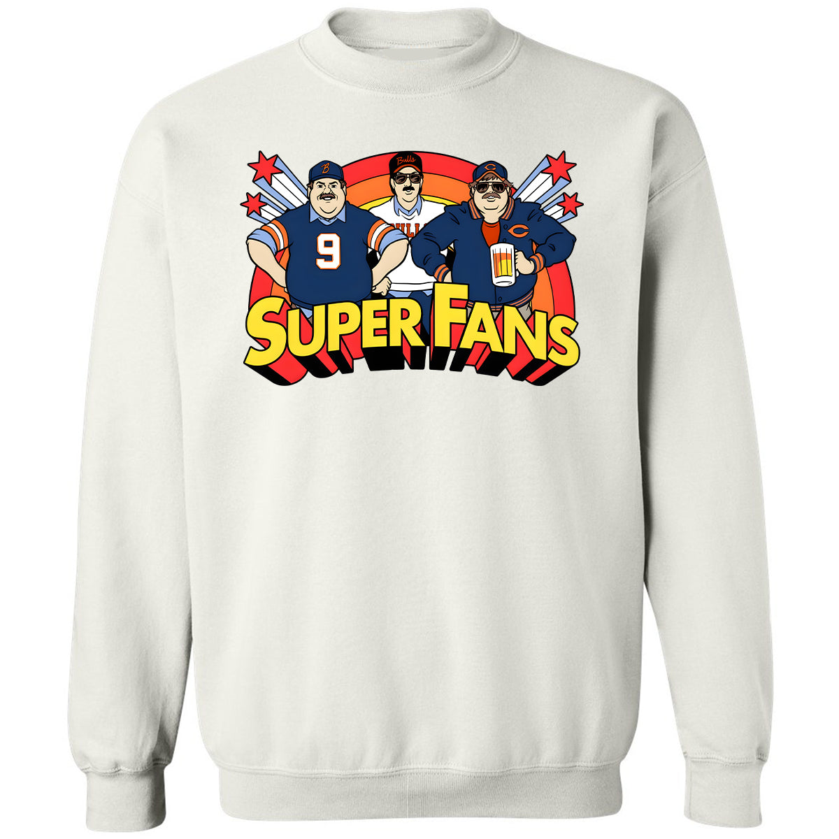Classic Unisex Sweatshirt - BKL5BKUR - White - 12