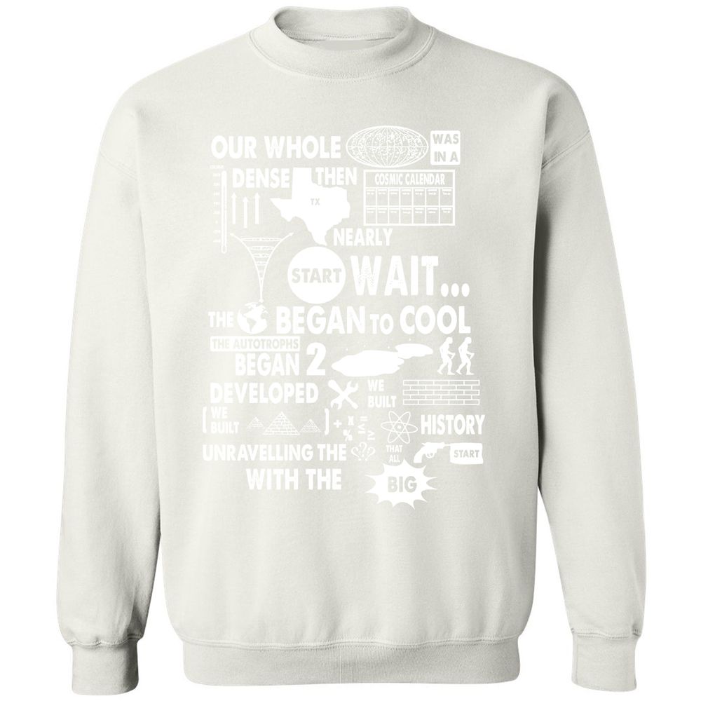 Classic Unisex Sweatshirt - G4WWQDCW - White - 12
