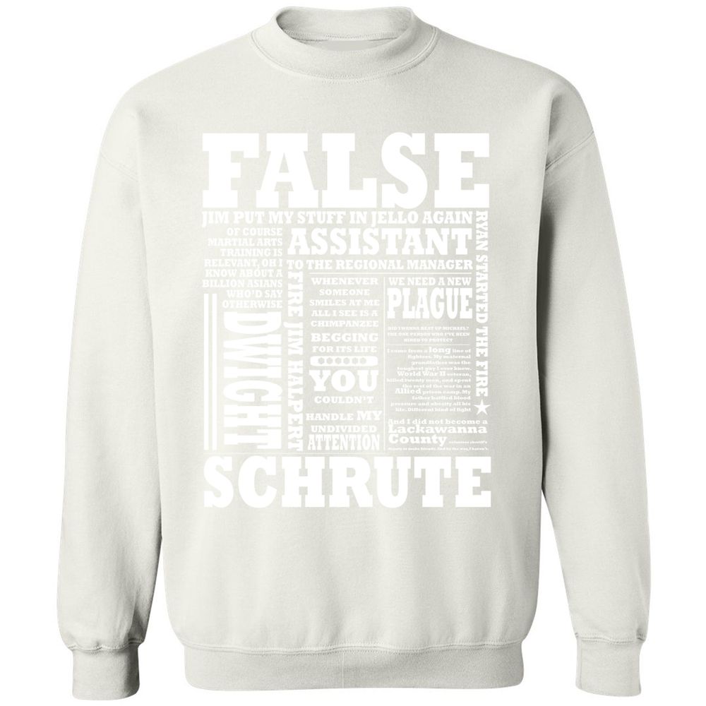 Classic Unisex Sweatshirt - 1X6P8F49 - White - 12