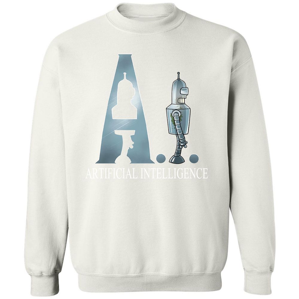 Classic Unisex Sweatshirt - A6AKZJAV - White - 12