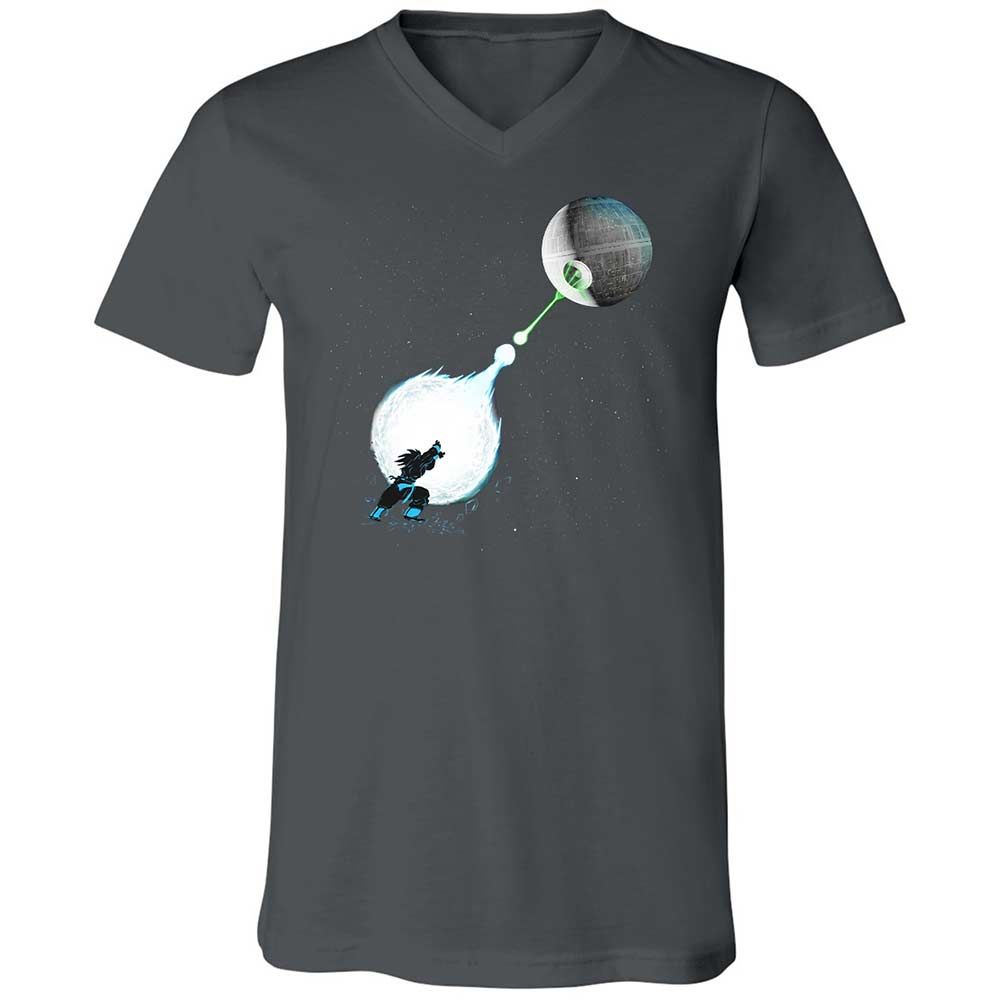 Unisex V-Neck T-Shirt - WGPG4BTU - Asphalt - 13