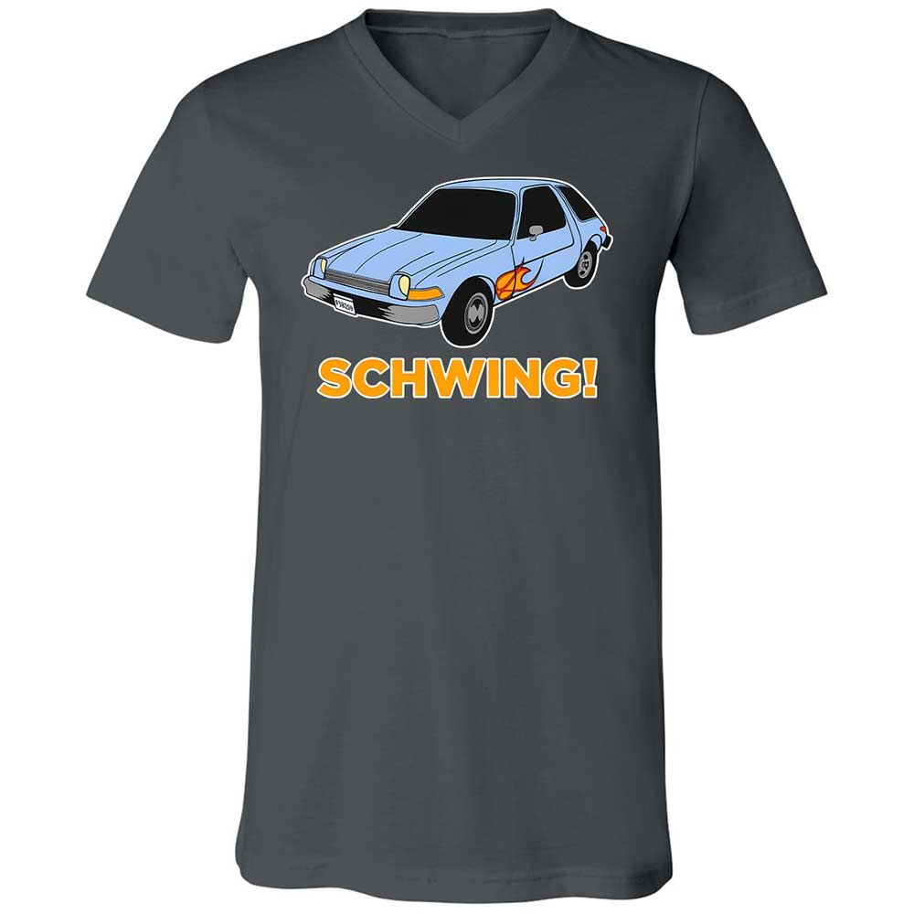 Unisex V-Neck T-Shirt - JB2PHA2D - Asphalt - 13