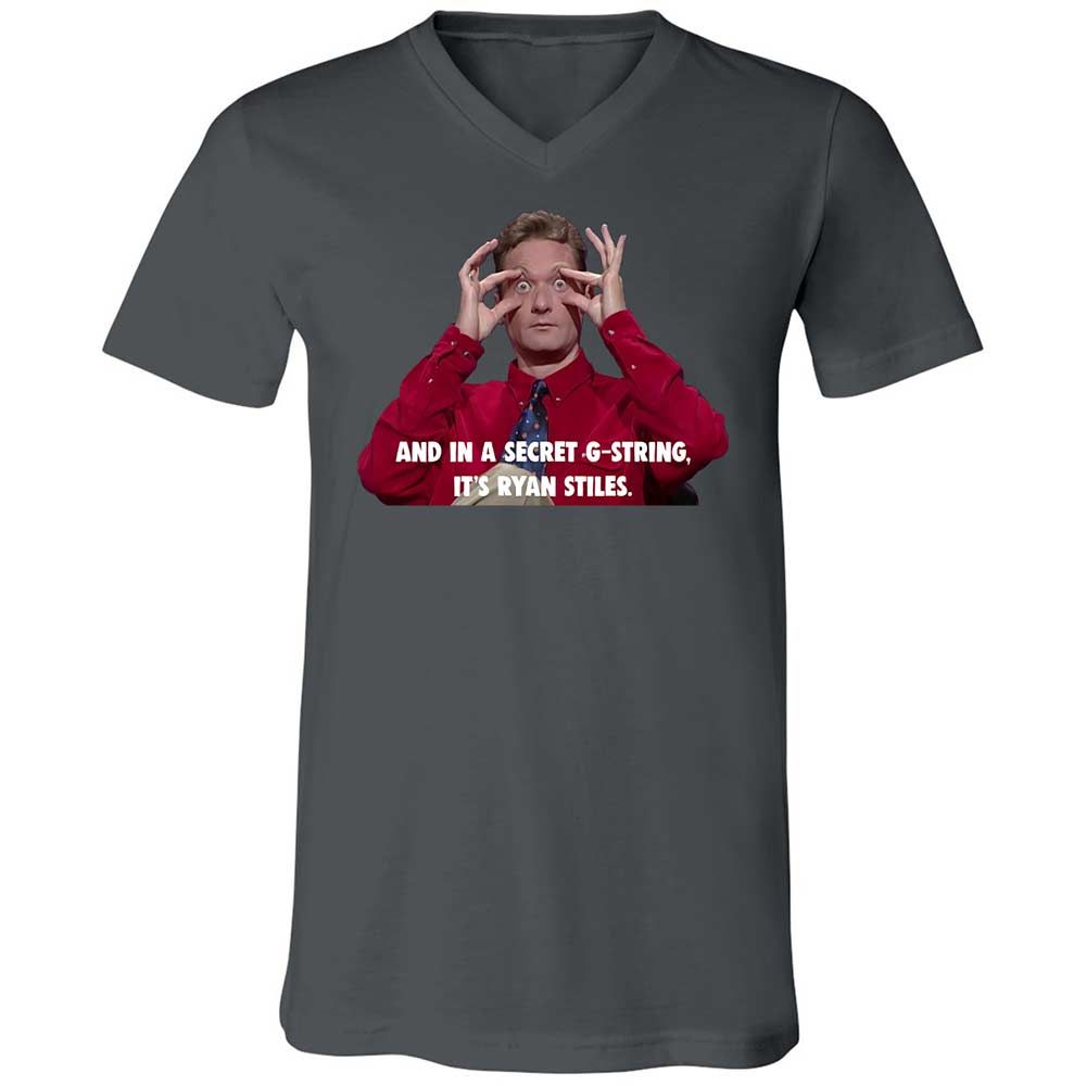 Unisex V-Neck T-Shirt - JV2RWEA5 - Asphalt - 13