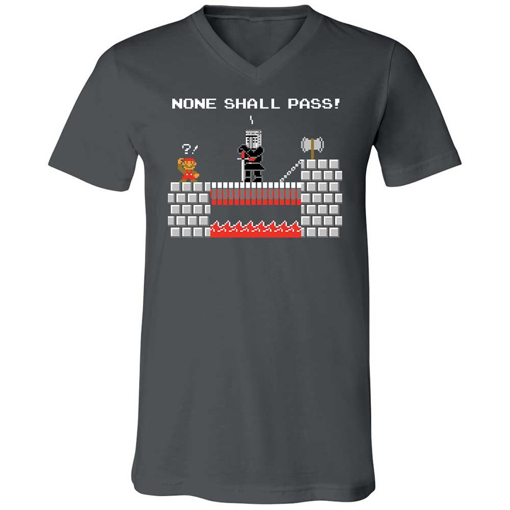 No Plumbers Shall Pass - Asphalt - 13