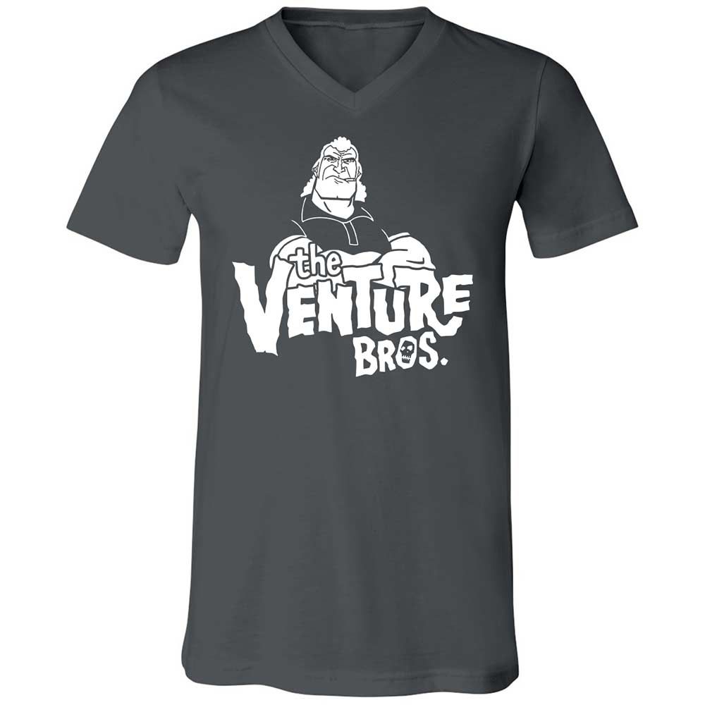 Unisex V-Neck T-Shirt - PW4LSEQ9 - Asphalt - 13