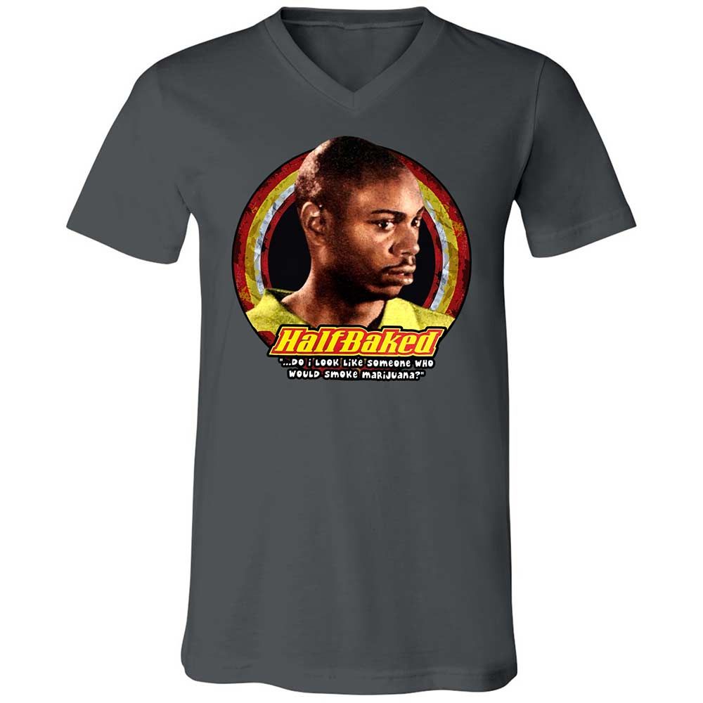Unisex V-Neck T-Shirt - 9PQ6J2YV - Asphalt - 13