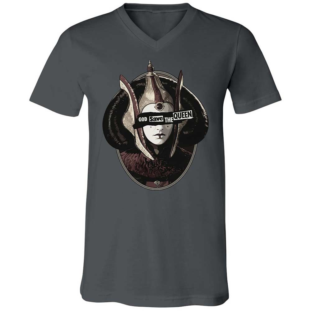 Unisex V-Neck T-Shirt - 2SYB9ULB - Asphalt - 13