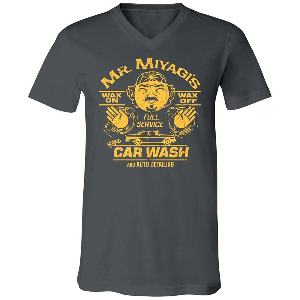 Unisex V-Neck T-Shirt - SJRBML2E - Asphalt - 13