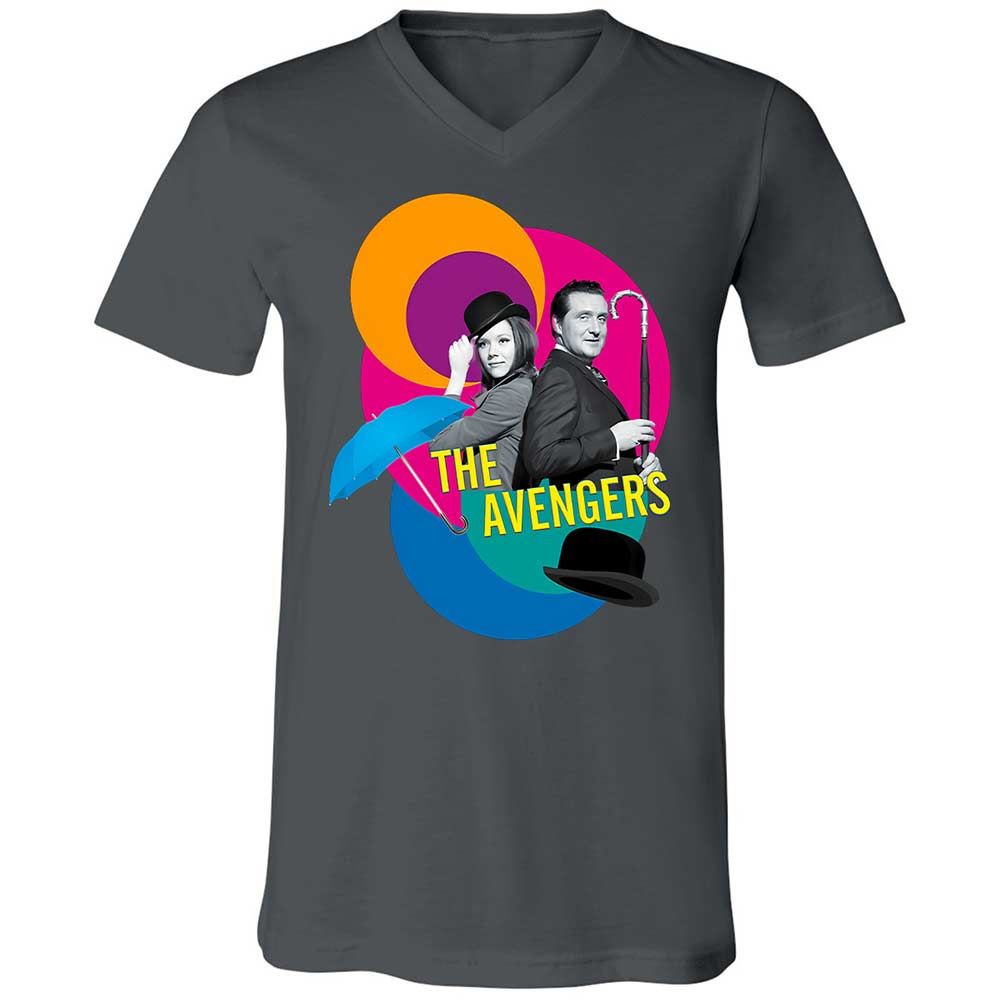 Unisex V-Neck T-Shirt - ZZ2HD8V6 - Asphalt - 13
