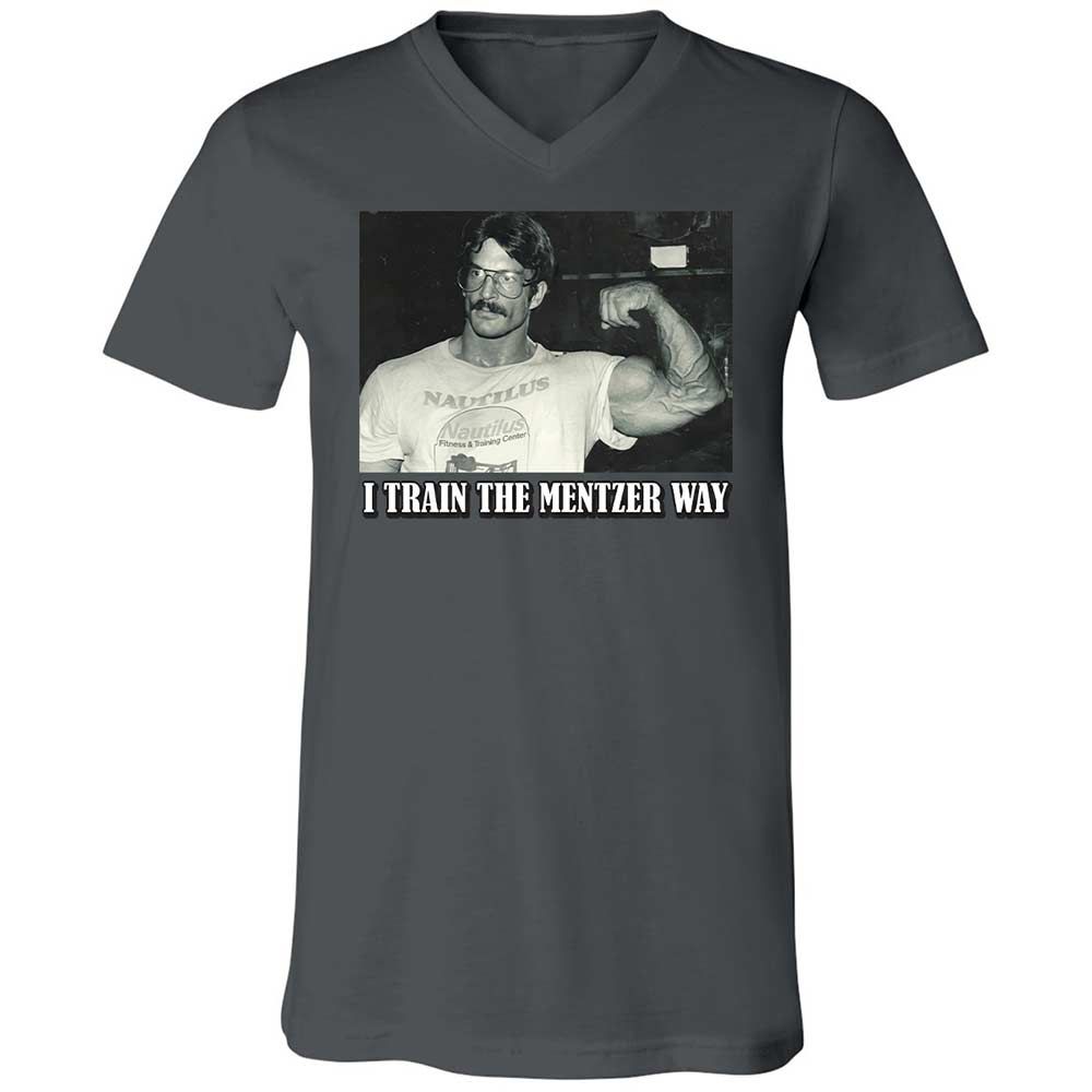 Unisex V-Neck T-Shirt - U28ZYD3U - Asphalt - 13