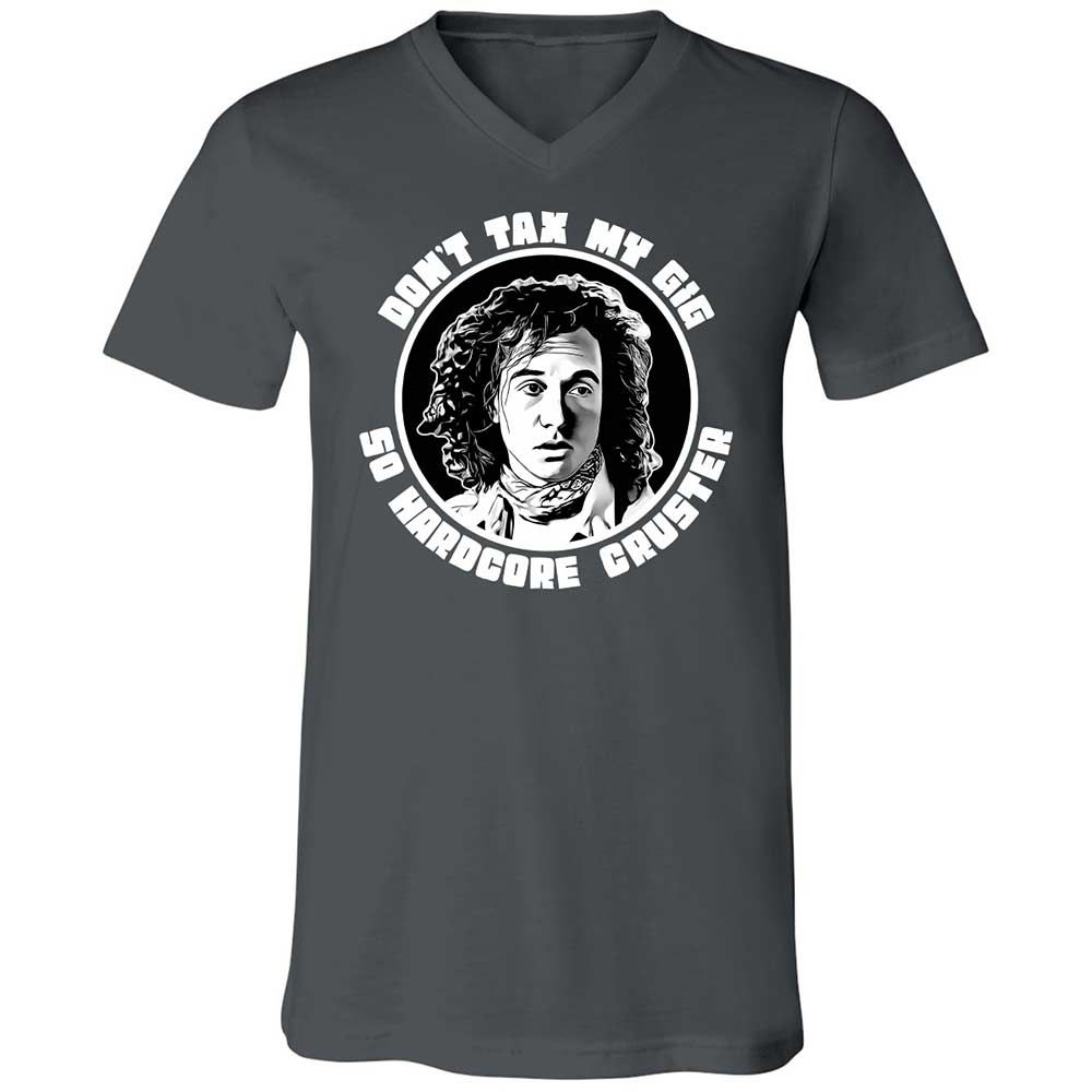 Unisex V-Neck T-Shirt - 5F8L6DXV - Asphalt - 13