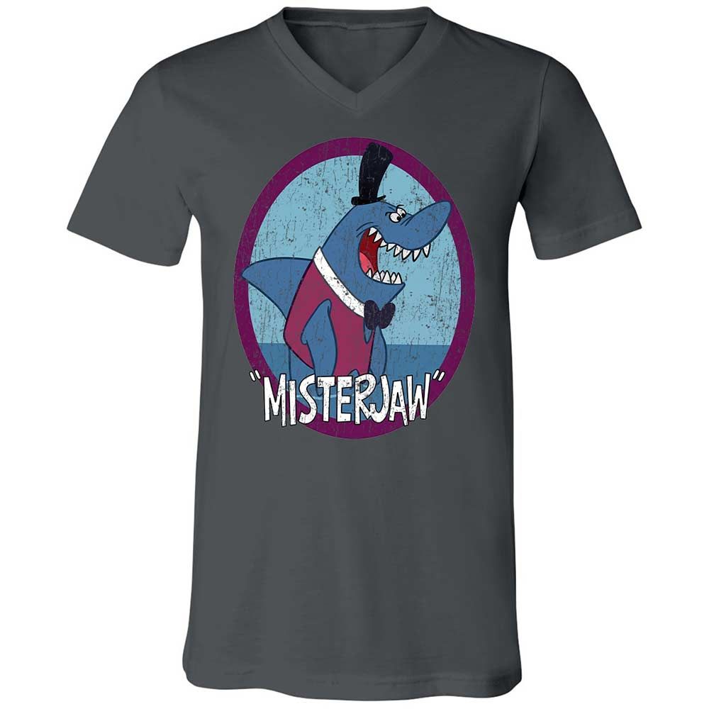 Unisex V-Neck T-Shirt - VVUW8M8W - Asphalt - 13