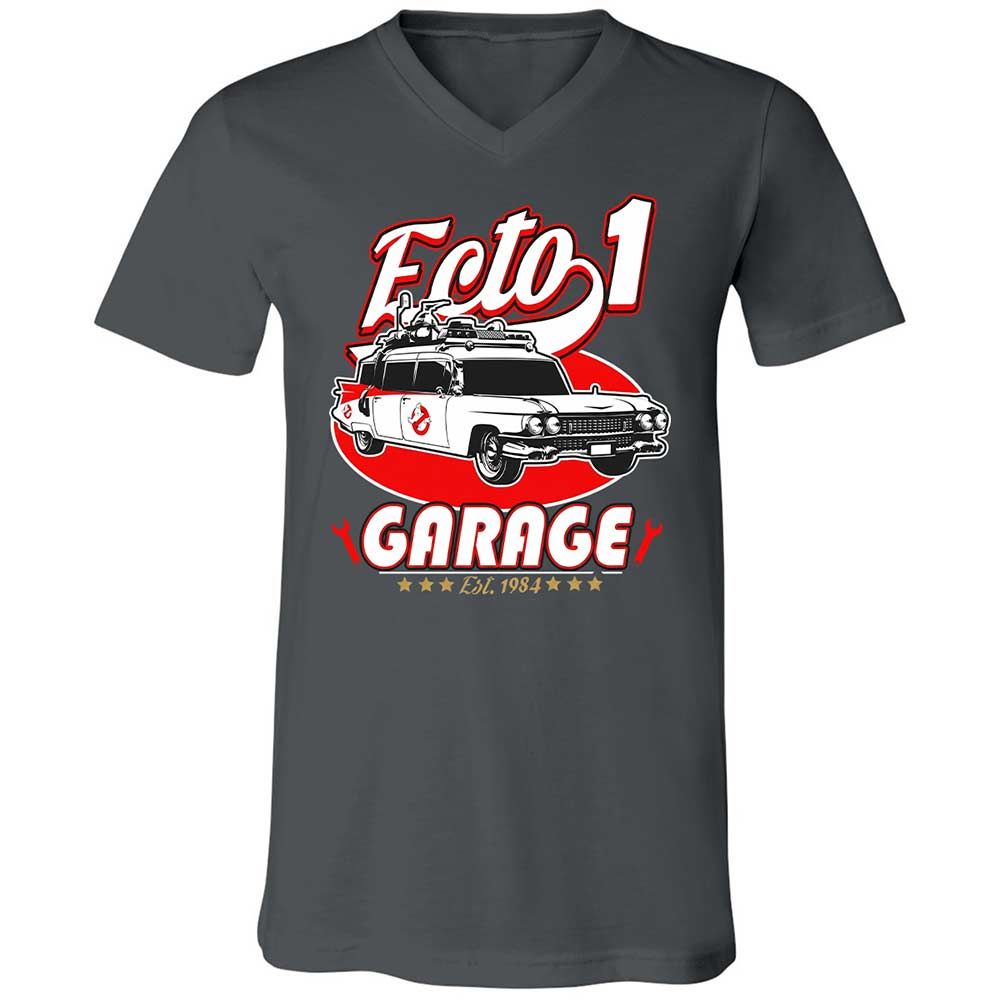 Unisex V-Neck T-Shirt - W8P63K7P - Asphalt - 13