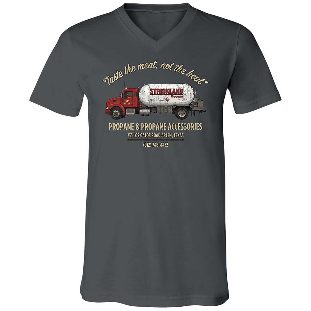 Unisex V-Neck T-Shirt - 2EKFUU34 - Asphalt - 13