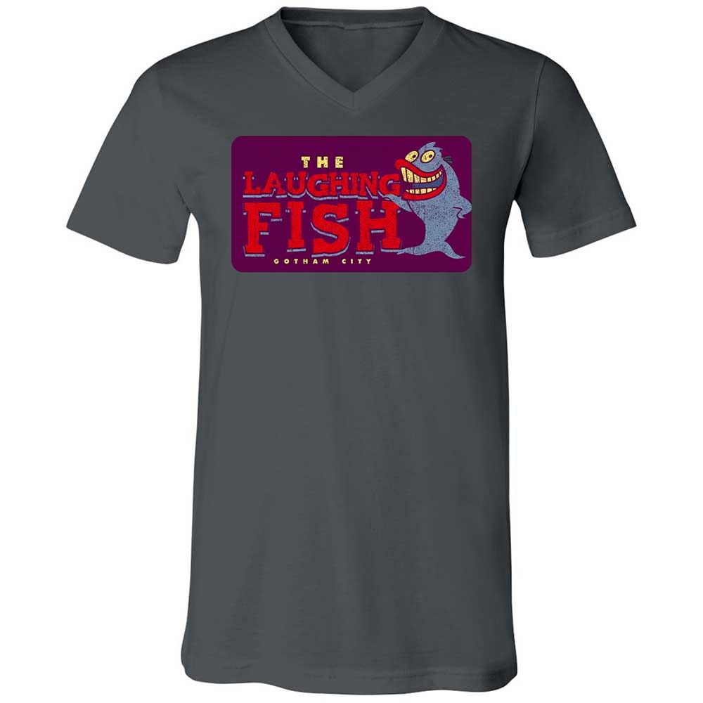 Unisex V-Neck T-Shirt - SC55N8V4 - Asphalt - 13