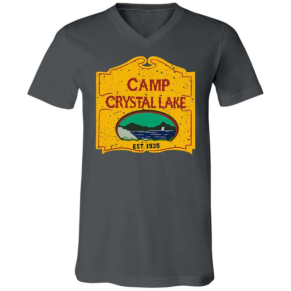 Unisex V-Neck T-Shirt - HMD99AW6 - Asphalt - 13