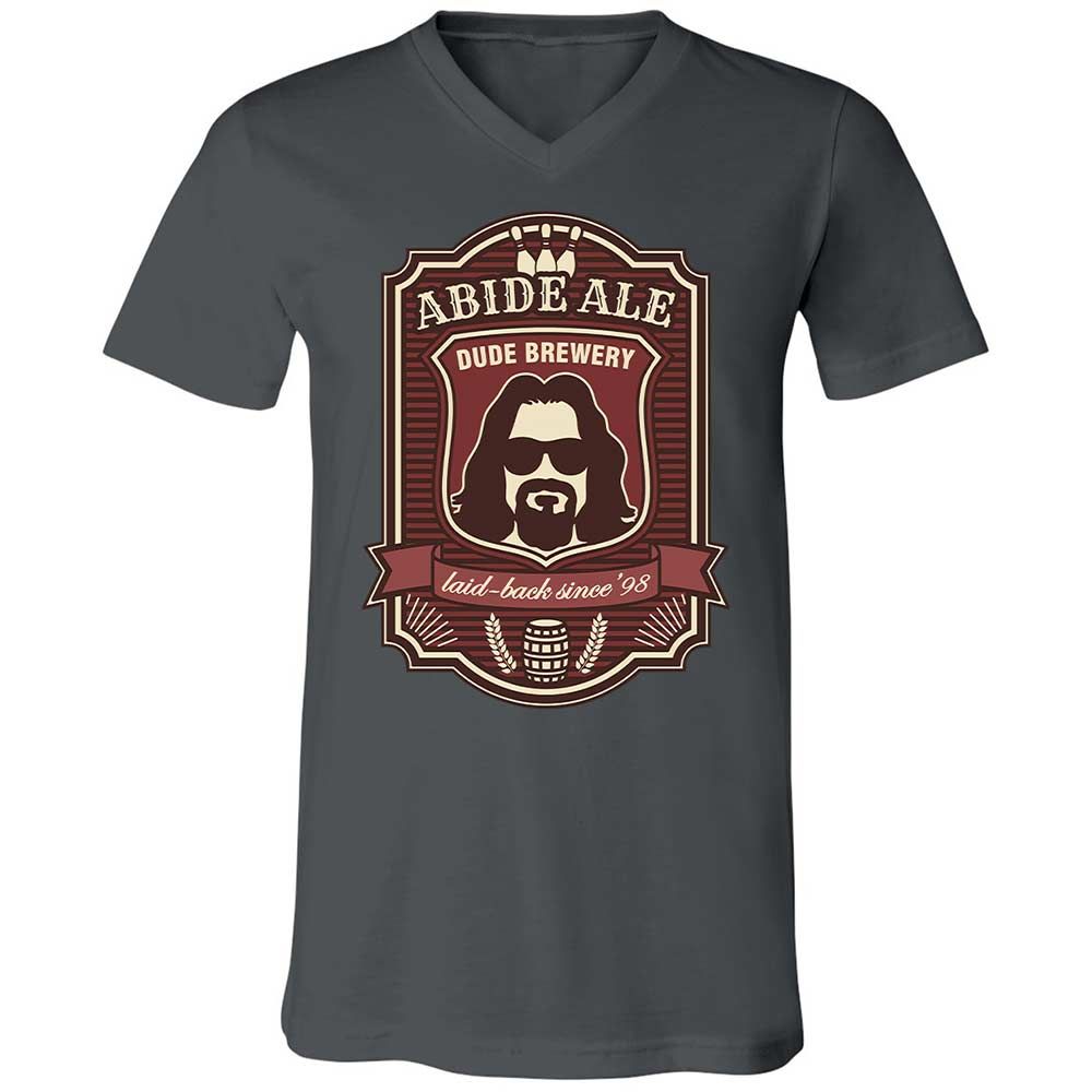 Unisex V-Neck T-Shirt - MR4YS5S8 - Asphalt - 13