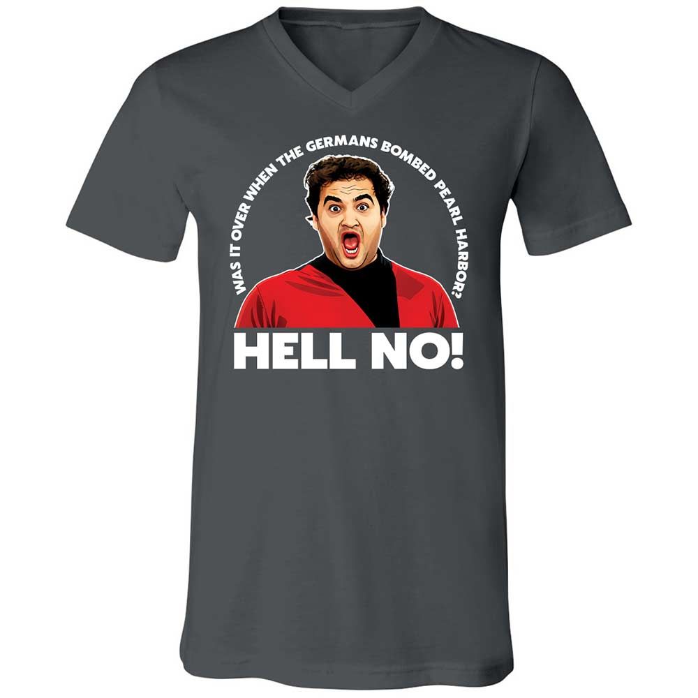 Unisex V-Neck T-Shirt - 76HWAPHS - Asphalt - 13