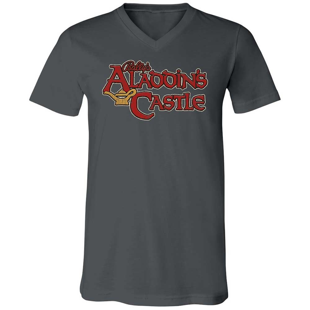 Unisex V-Neck T-Shirt - CSGHZG2A - Asphalt - 13