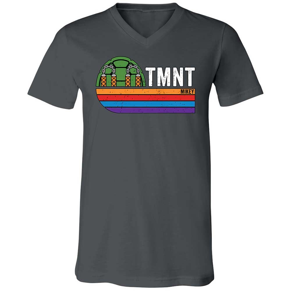 Unisex V-Neck T-Shirt - D3WBKVT1 - Asphalt - 13