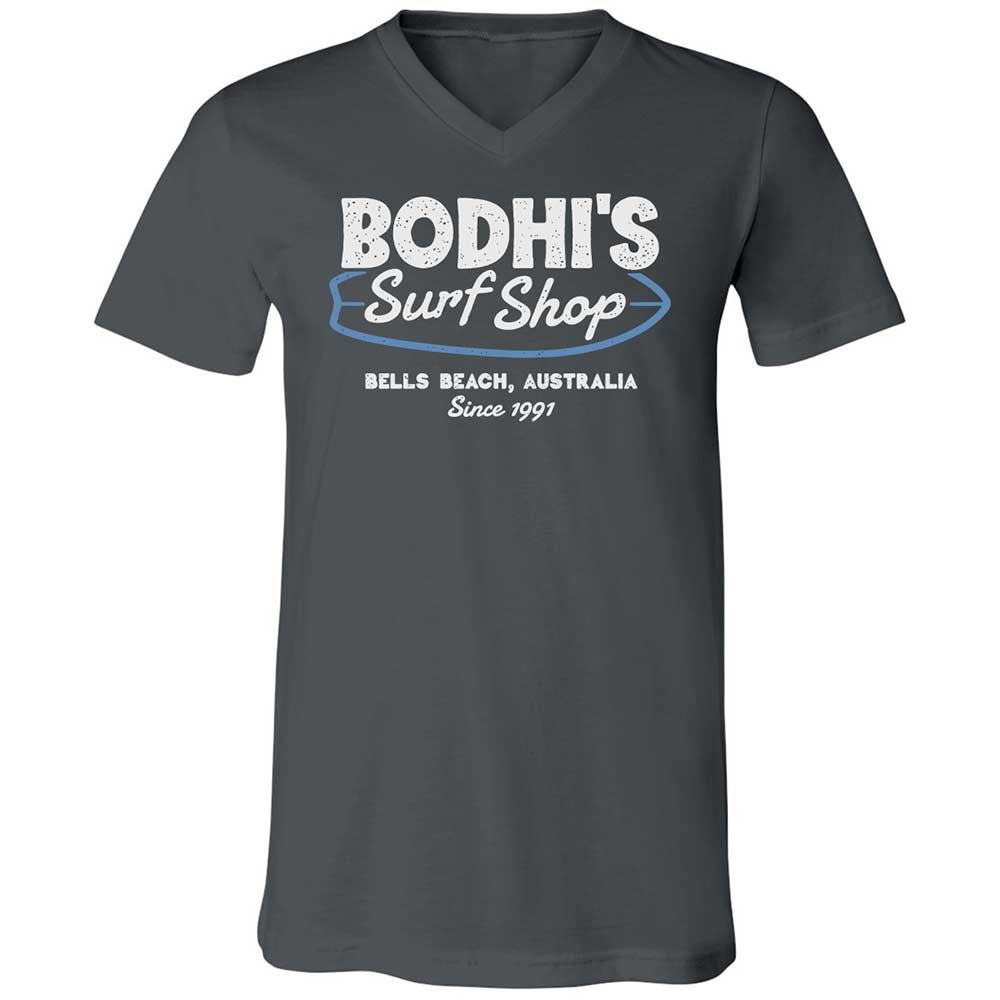 Unisex V-Neck T-Shirt - 3DWCAH4P - Asphalt - 13