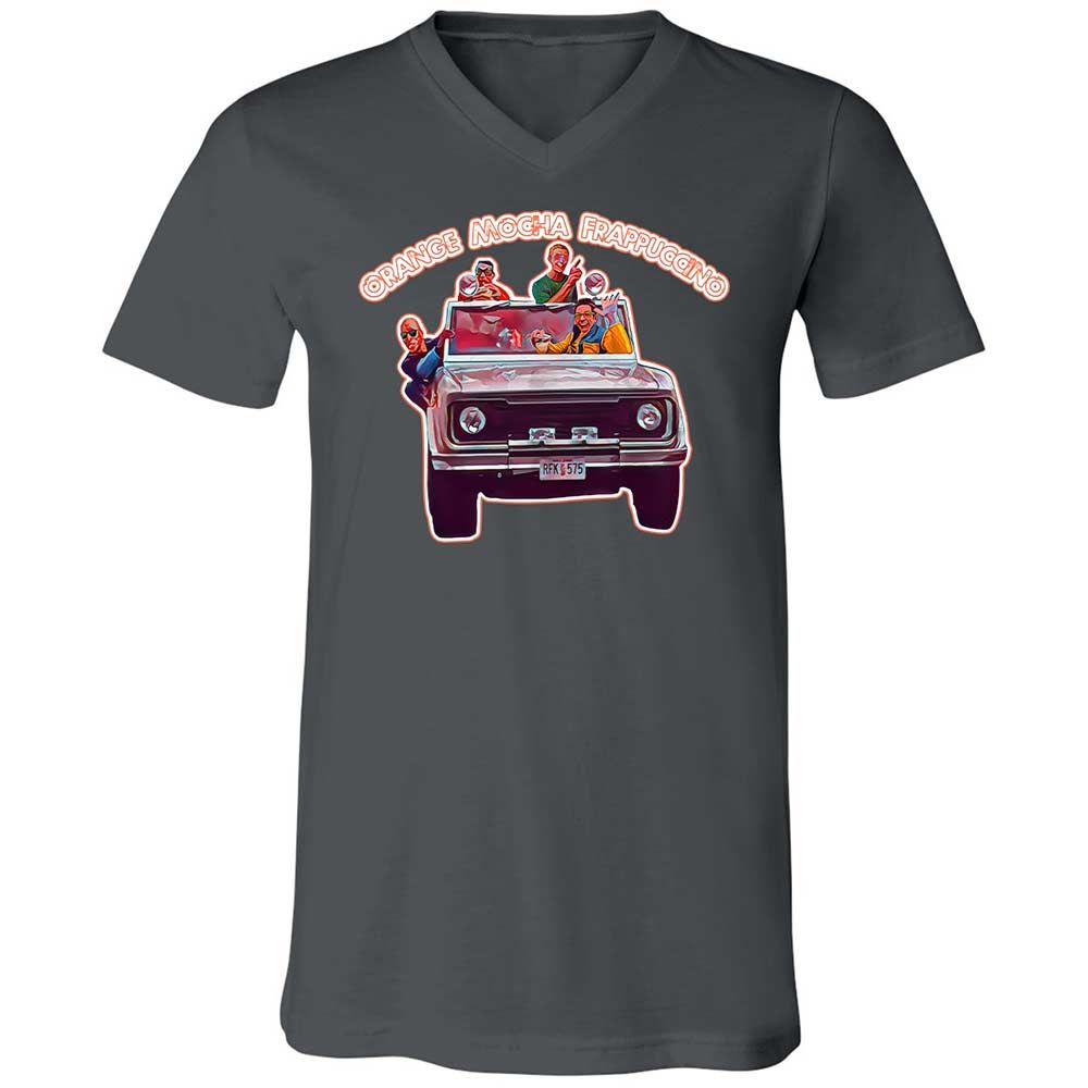 Unisex V-Neck T-Shirt - N4HQE1B5 - Asphalt - 13